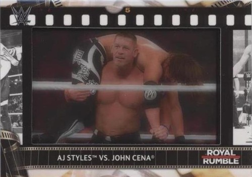 2021 Topps WWE - AJ Styles John Cena #FS-AJ