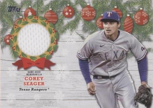 2022 Topps Holiday - Corey Seager #WRC-CS