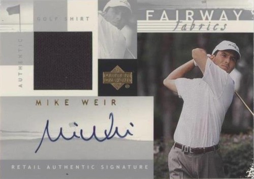 2002 Upper Deck - Mike Weir #MW-AFF