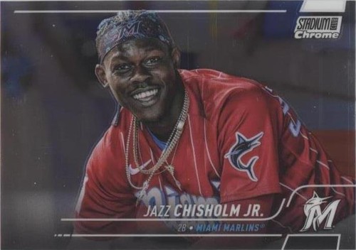 2022 Topps Stadium Club Chrome - Jazz Chisholm #266