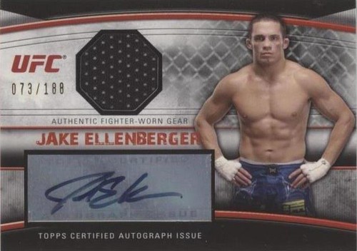 2010 Topps UFC Knockout - Jake Ellenberger #AFG-JE
