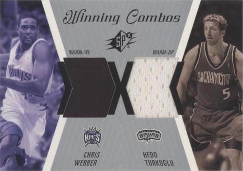 2003-04 SPx - Hedo Turkoglu/Chris Webber #WC38