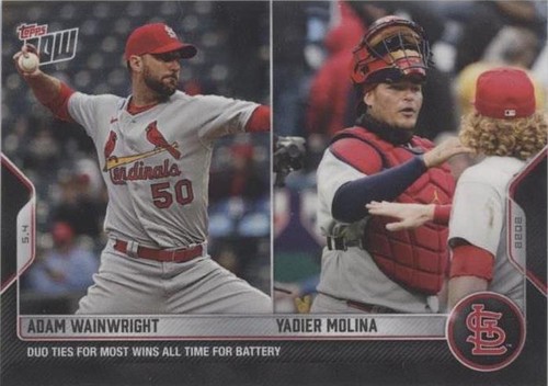 2022 Topps Now - Adam Wainwright Yadier Molina #122