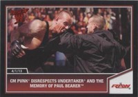 2013 Topps Best of WWE - CM Punk Paul Bearer Undertaker #100