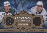 2008-09 Upper Deck Artifacts - Joe Thornton Vincent Lecavalier #TT-LT
