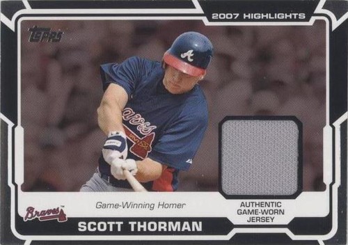 2008 Topps - Scott Thorman #HR-ST