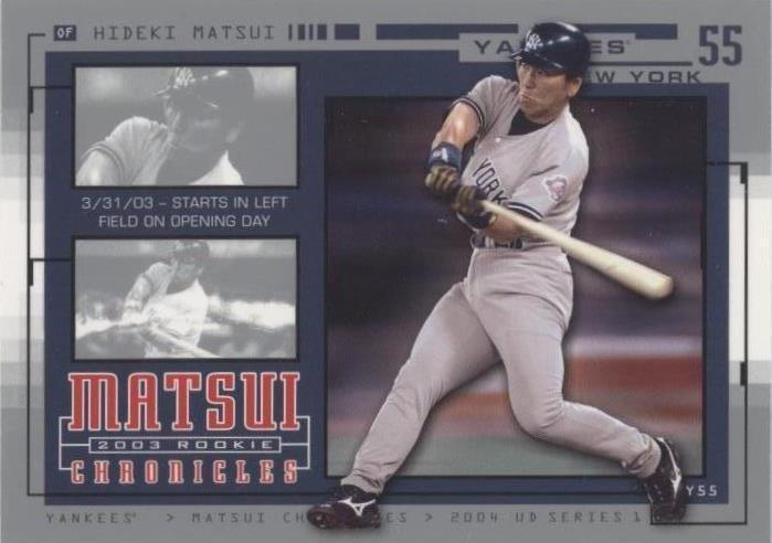 2002 BBM The Legend of Hideki Matsui - Hideki Matsui #30 for sale
