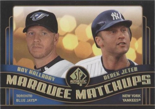 2008 SP Authentic - Derek Jeter Roy Halladay #MM-41