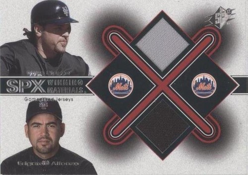 2001 SPx - Edgardo Alfonzo Mike Piazza #MP-EA