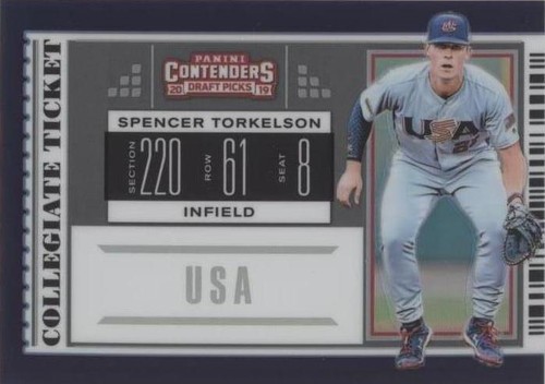 2019 Panini Elite Extra Edition - Spencer Torkelson #USA-ST