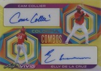 2022 Leaf Vivid - Cam Collier Elly De La Cruz #CC-7