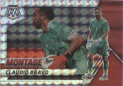 2021-22 Panini Mosaic FIFA Road to World Cup Claudio Bravo #26