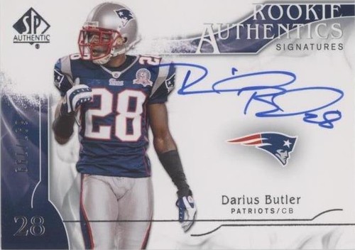 2009 SP Authentic Darius Butler #336