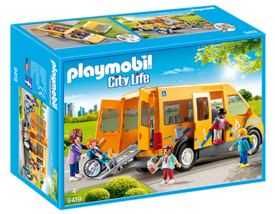 Autobus sales escolar playmobil