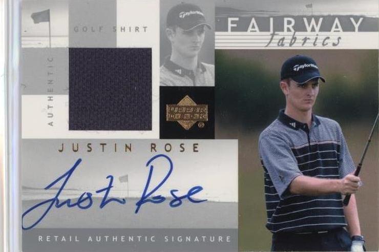Upper Deck 2002 - Justin Rose #JR-AFF
