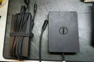 Dell WD15 K17A USB-C Thunderbolt Docking Station USB 3.0 w 130W AC Adapter 5FDDV
