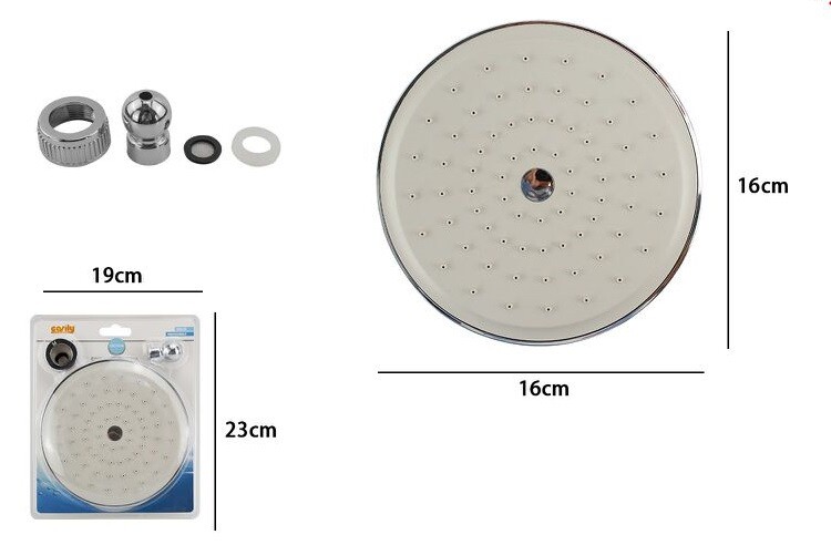 Soffione Doccia Ugelli Fori Bagno Miscelatore Ad Alta Pressione 59160 dfh
