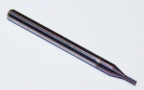 1.00mm (.0394") CARBIDE END MILL 4 FLUTE FOR HARD METALS 1804-0394.118R