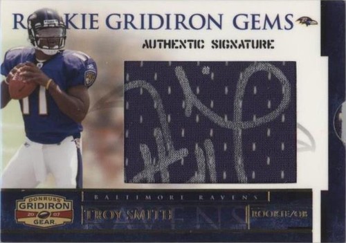 2007 Donruss Gridiron Gear Troy Smith #231