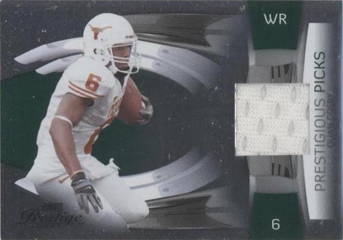 2009 Playoff Prestige Quan Cosby #46