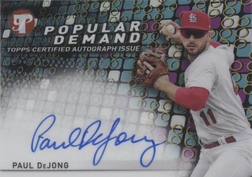 2022 Topps Pristine - Paul DeJong #PDA-PD
