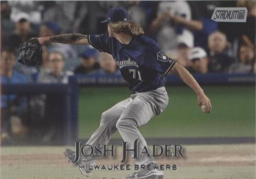 2019 Topps Stadium Club - Josh Hader #144