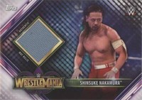 2019 Topps WWE Road to Wrestlemania - Shinsuke Nakamura #MR-SN