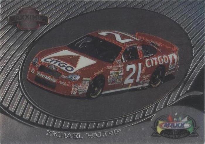 1998 Upper Deck Maxx 10th Anniversary - Michael Waltrip #P21