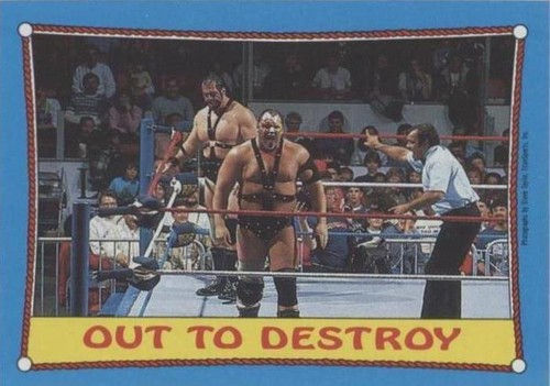1987 Topps WWF - Demolition #40