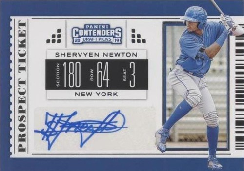 2019 Panini Contenders Draft Picks - Shervyen Newton #2