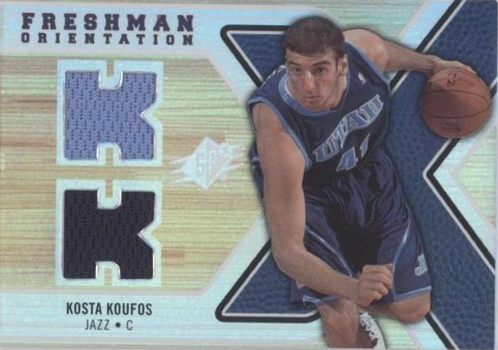 2008-09 SPx - Kosta Koufos #FO-KK