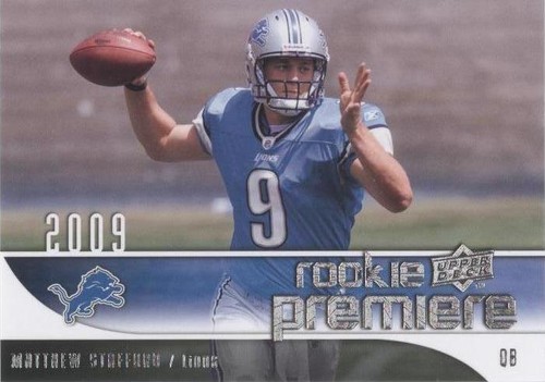 2009 Upper Deck Rookie Premiere Matthew Stafford #19