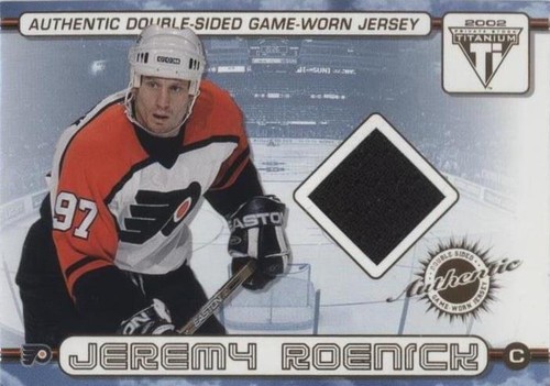 2001-02 Pacific Private Stock Titanium - Jeremy Roenick Tom Barrasso #59