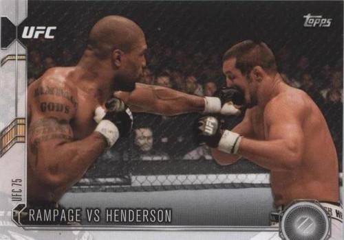 2015 Topps UFC Chronicles - Dan Henderson Quinton Jackson #55