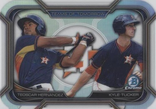 2015 Bowman Draft - Kyle Tucker Teoscar Hernandez #TDC-5
