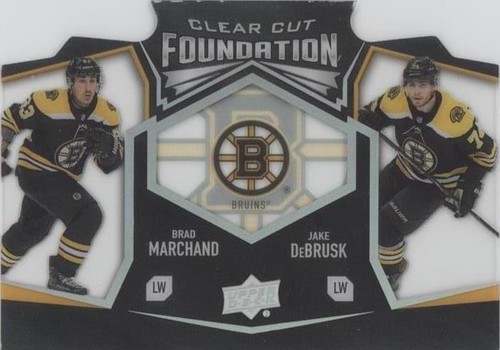 2019-20 Upper Deck - Brad Marchand Jake DeBrusk #CCF-18