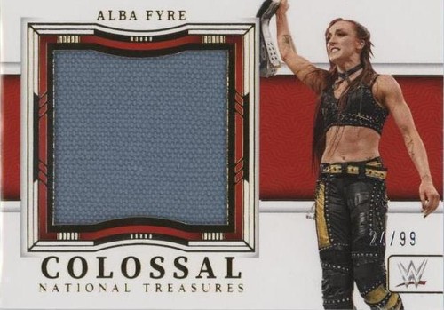 2024 Panini National Treasures WWE - Alba Fyre #CMM-AF