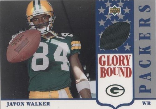 2002 UD Authentics Javon Walker #GBJ-JW