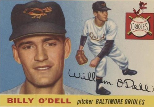 1955 Topps #57 Billy O,Dell Baseball Card AB-2394 | eBay