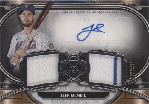 2021 Topps Museum Collection - Jeff McNeil #SPDRA-JM