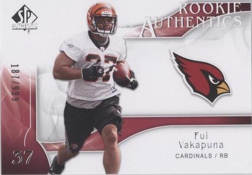 2009 SP Authentic Fui Vakapuna #224