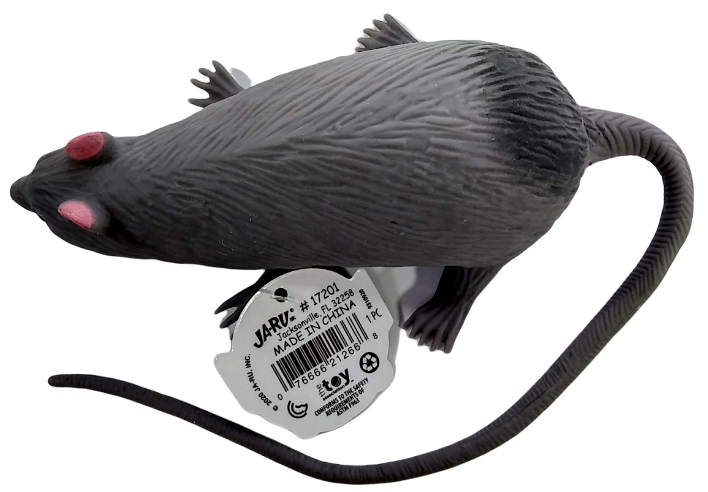 Rat Life-Like Imperial Squishy Creature Stretchable Ja-Ru Rodent Figure Jaru Toy