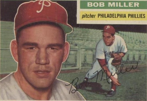 1956 Topps - Bob Miller #334