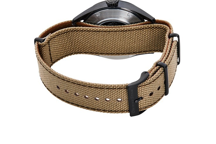 Pre-owned Orient Star Outdoor Sports Mechanical Watch Pri Black Dial Sapphire Au0206b