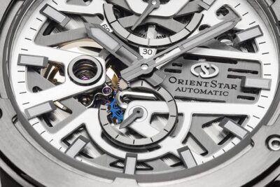 Pre-owned Orient Star Rk-bz0001s Avant-garde Skeleton Mechanical Automatic Watch 42.3mm
