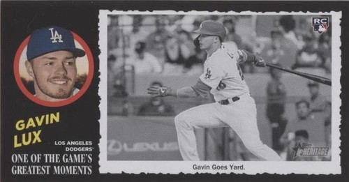 2020 Topps Heritage - Gavin Lux #54