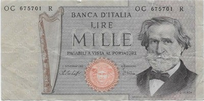 Italy 1000 Lire Vatican