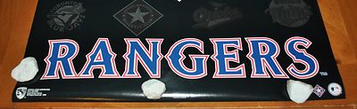 VINTAGE TEXAS RANGERS LOGO POSTER 1994 NEW IN ORIGINAL SHRINK WRAP NO TAPE / PIN