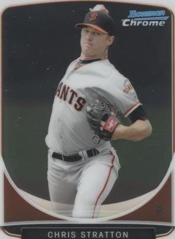 2013 Bowman Chrome Minis - Chris Stratton #23