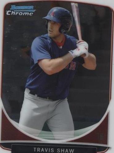 2013 Bowman Chrome Minis - Travis Shaw #115